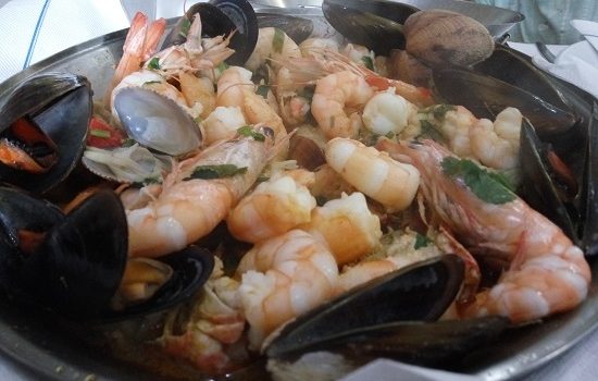 Receta de cataplana de marisco
