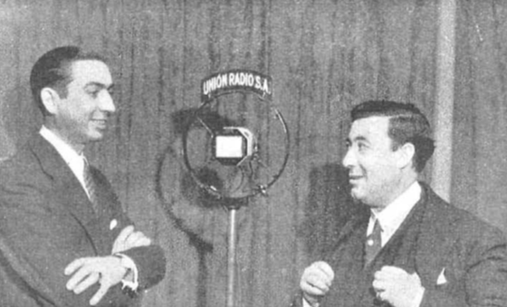 Perico Chicote y Gonzalo Avello en Unión Radio